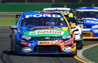 Mark Winterbottom's FPR Falcon at Albert Park