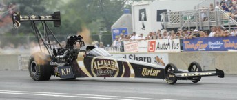 Khalid alBalooshi took his second NHRA win