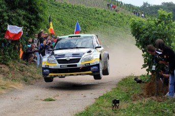 Hayden Paddon is chasing a podium in the WRC2 category