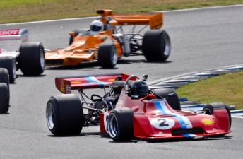 Tom Tweedie was too fast in the F5000 Cup