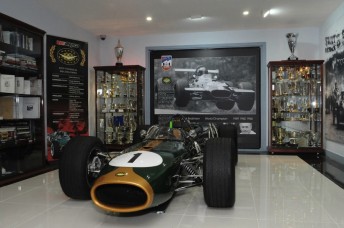 Sir Jack Brabham's famous Repco BT19