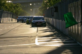 The V8 Supercars field at the recent Sydney 500
