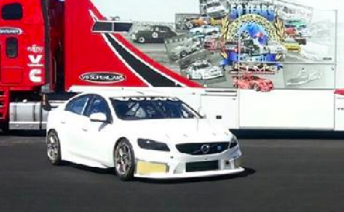 Volvo's V8 Supercar completed a maiden test run on Wednesday