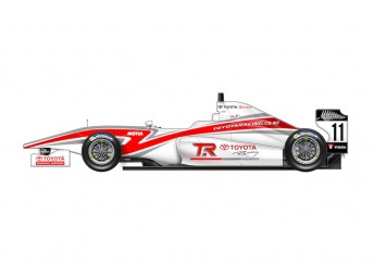 The all-new Tatuus-built FT50 which will debut in the 2014 Toyota Racing Series