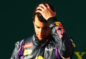 Daniel Ricciardo on Sunday's AGP podium