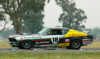John Bowe is tied with Jim Richards for the points lead after two rounds