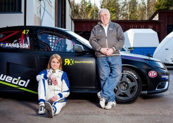 Ramona Karlsson with Per Eklund