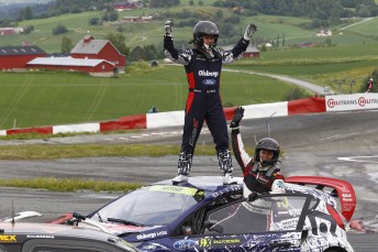 Reinis Nitiss leads the FIA World Rallycross Championship after Norway win