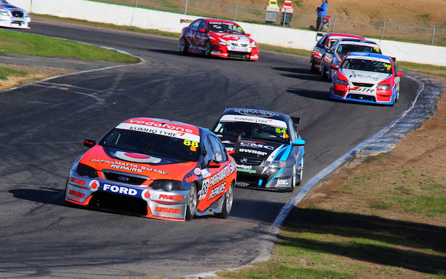 Simpson was again too good in the Kumho V8s