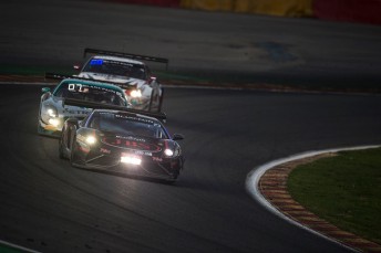 The Lago Racing Lamborghini was withdrawn during the night