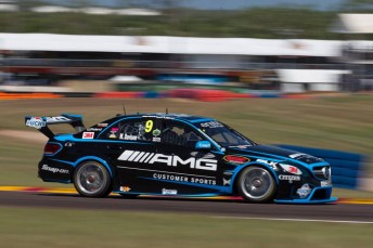 The Erebus entries will again compete with AMG signage this weekend