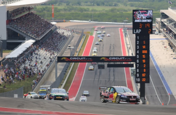 The V8 Supercars at the Circuit of the Americas in 2013