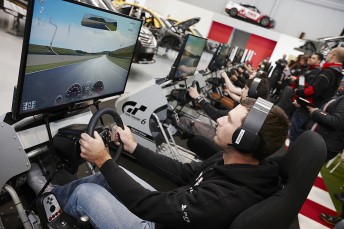 The Australian finals taking place in Nissan Motorsport's Melbourne workshop