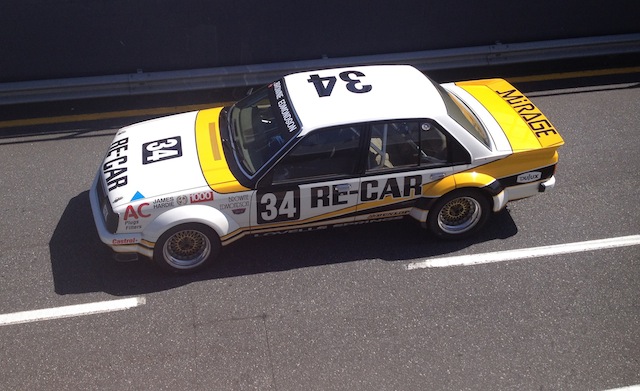Lindsay Woollard campaigns the Re-Car VC in the Heritage Touring Cars