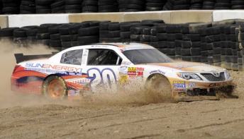 Kenny Habul retired with engine failure