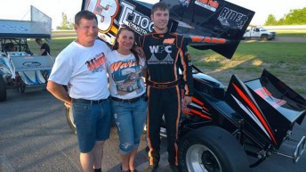 Kevin Ward jr, picture with his parents, was a regular at the New York State venue