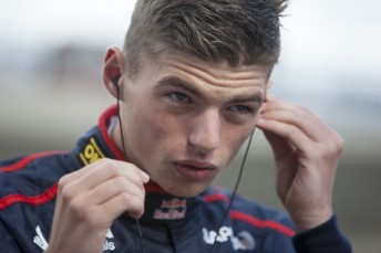 Max Verstappen had a trouble-free maiden test with Toro Rosso at the Adria circuit in northern Italy