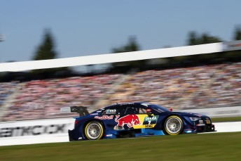 Matthias Ekstrom claims his second win of the year in the final race of the DTM series