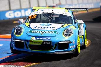 Steven Richards has edged closer to the Carrera Cup title despite missing out on victory