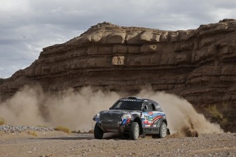 Vladimir Vasilyev on his way to Stage 5 victory