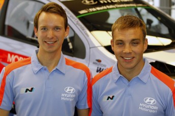 Kevin Abbring and Kiwi Hayden Paddon are the focus of a rejigged Hyundai line-up for Rally Sweden
