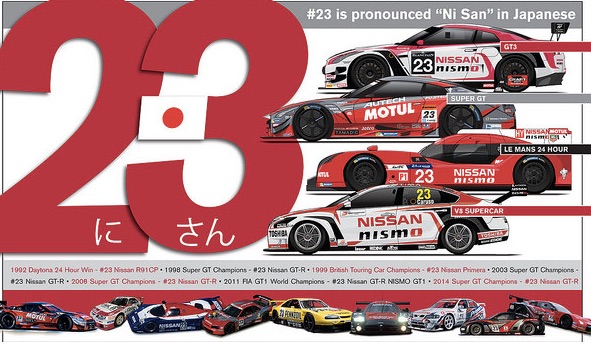 Th history of Nissan's #23