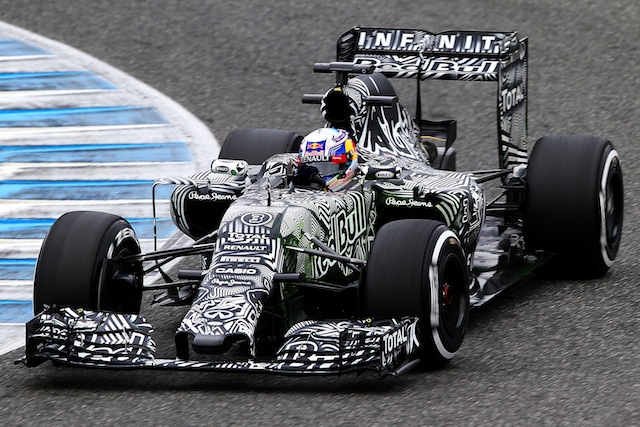 Daniel Ricciardo, seen testing here in Red Bull's camo livery at Jerez, is pumped for the season-opener in Melbourne