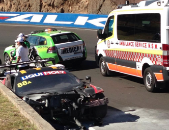 Tony D'Alberto has described his Practice 1 accident as the biggest crash of his career
