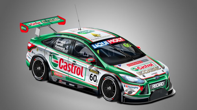 Michael Benton's Focus will carry Castrol backing
