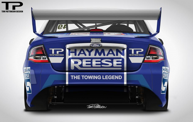 Dixon will drive an ex-Shane van Gisbergen Falcon