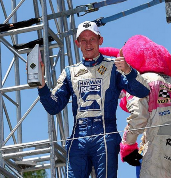 Jesse Dixon won the V8 Utes' most improved driver award in 2014