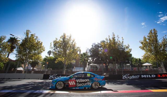 Scott McLaughlin's Volvo set the pace in Practice 2
