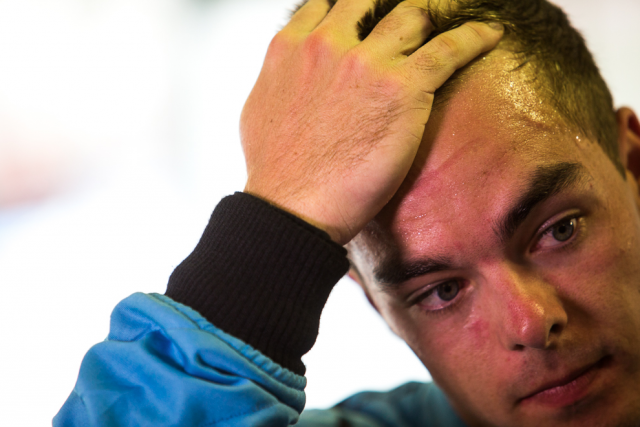 Scott McLaughlin struggled through a trying race