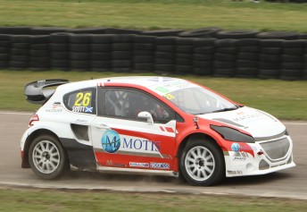 Andy Scott's British Rallycross Championship supercar