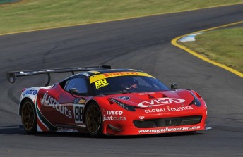 The Maranello Motorsport Ferrari of Tony D'Alberto and Grant Denyer