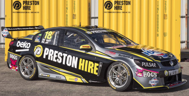 The new look Preston Hire Holden