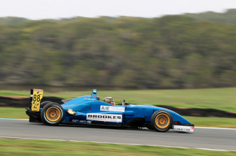 Tim Macrow on his way to victory