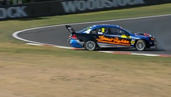 Dan Day suffered a spin at The Chase