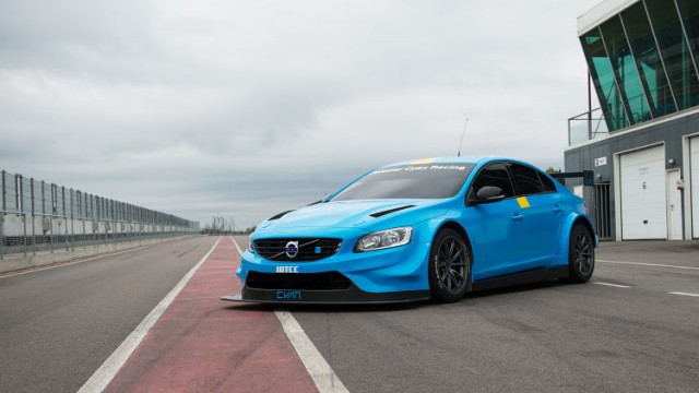The all new Volvo S60 TC1 race car