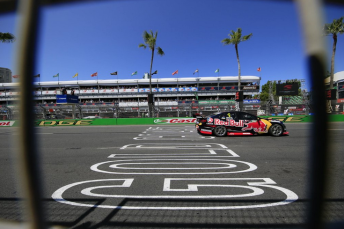 Paul Dumbrell set the fastest time in Practice 3. pic: @v8supercars