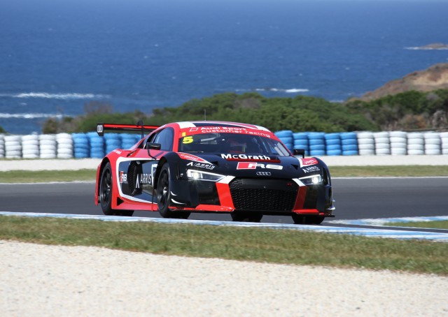 The Audi R8 Barton Mawer, Nathan Antunes and Greg Taylor will pilot at Bathurst