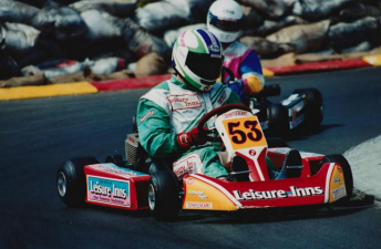 Ambrose on the way to the 1995 Clubman Heavy title