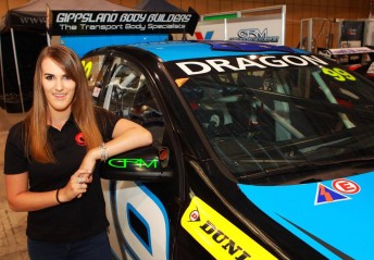 Chelsea Angelo will contest the 2016 Dunlop Series