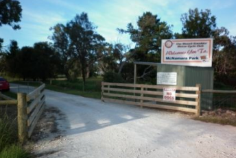 A rider was killed at the McNamara Park circuit near Mount Gambier