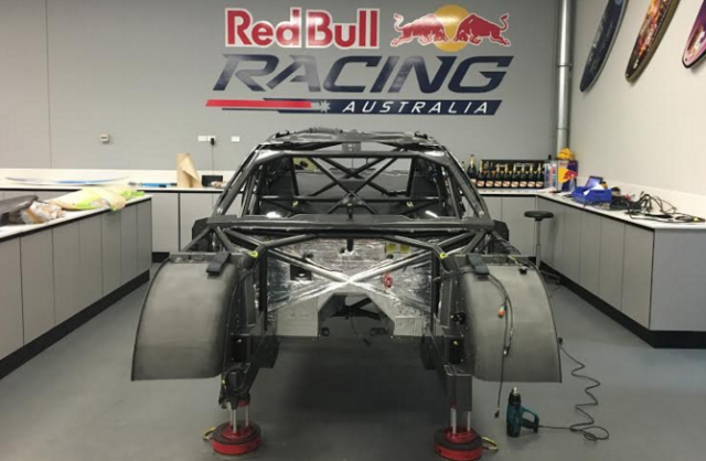 Shane van Gisbergen's new car. pic: Red Bull
