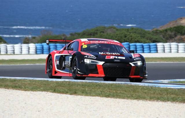 Greg Taylor's car during a pre-Bathurst test at Phillip Island