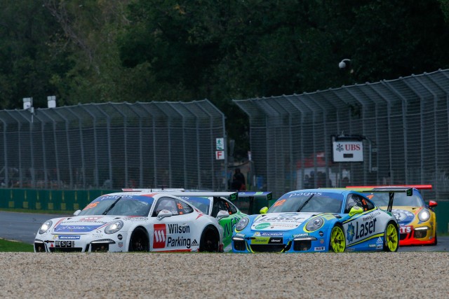 Davison heading Richards in Race #2 at Albert Park