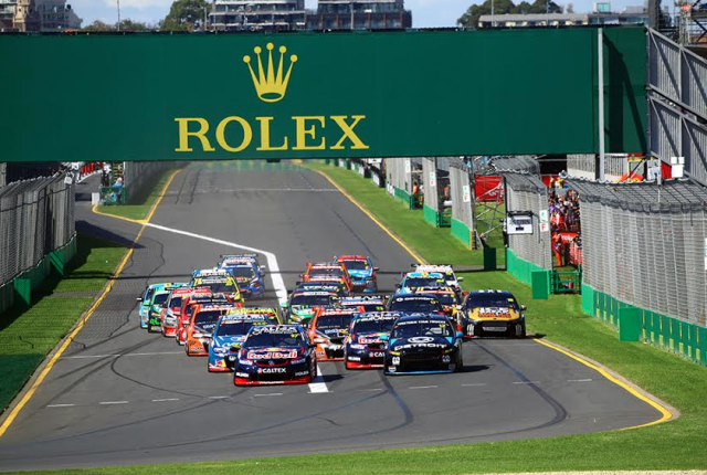 Coulthard swept to second at Turn 1