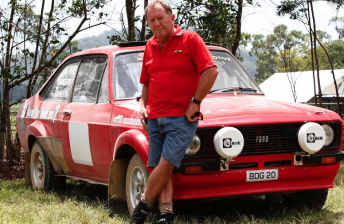 Ross Dunkerton will make a competitive rallying return