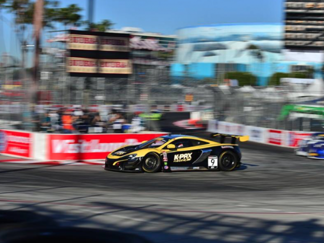 Alvaro Parente inherited the win in the Pirelli World Challenge